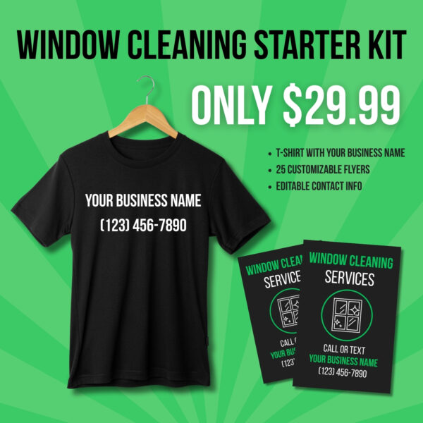 window cleaning, kit