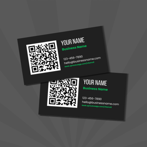 100 QR Business Cards - Annual Subscribers Only - Image 2
